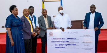 PRESIDENT MUSEVENI INJECTS SHS 11.1 BILLION IN SACCOS OF MECHANICS, MCS AND SKILLING HUBS