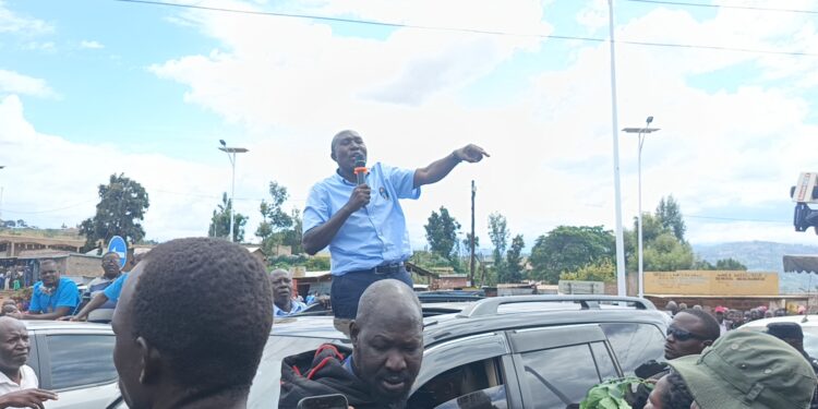 Nandala Mafabi Rallies Bukwo and Kween promises to fix  economy and empower the Locals