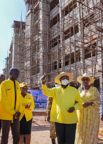 PRESIDENT MUSEVENI COMMISSIONS JOSHUA CHEPTEGEI’S HOTEL IN KAPCHORWA