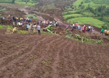 Bukwo Landslide Victims vote for President Museveni 101%